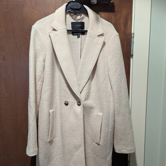 J. Crew boiled wool coat - Picture 1 of 4